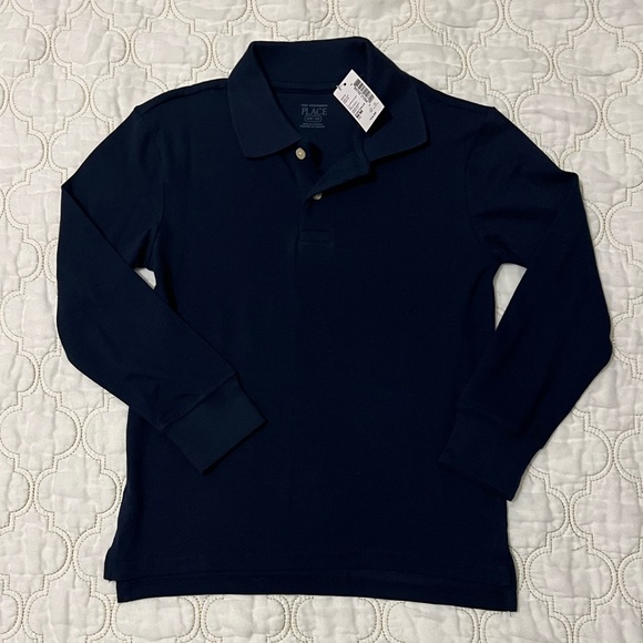 The Children's Place Dark Blue Polo Shirt - Picture 1 of 4